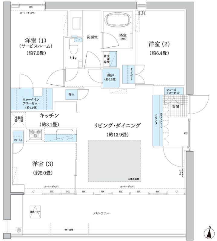 間取図