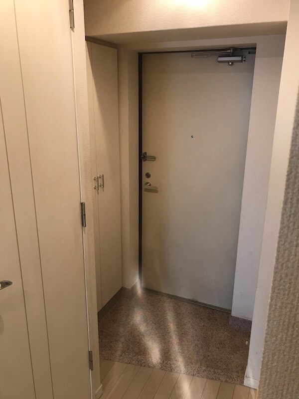 玄関(家具家電付きのお部屋です)