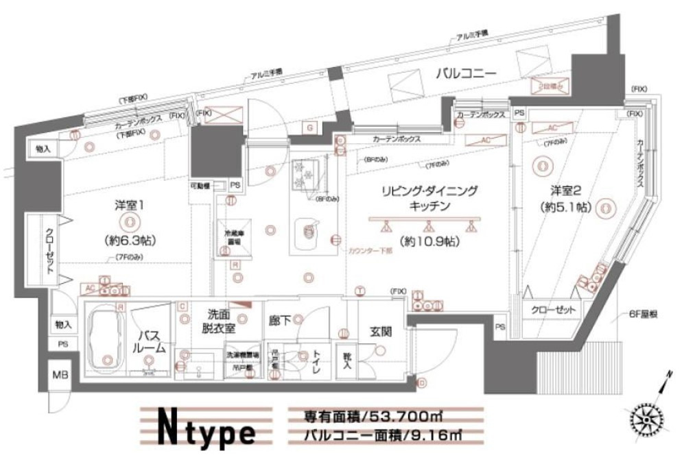 間取図