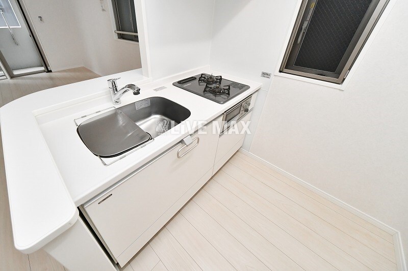 キッチン(2口ガスコンロ！)