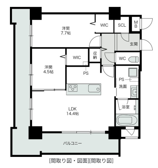 間取図
