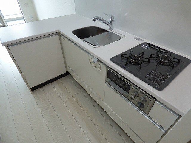 物件内観写真4　(2口コンロです☆カウンターキッチンになります☆)