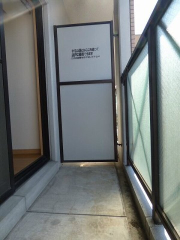 バルコニー(※別号室参考写真※)