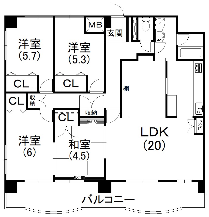 間取図