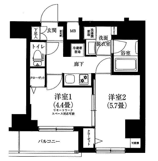 間取図