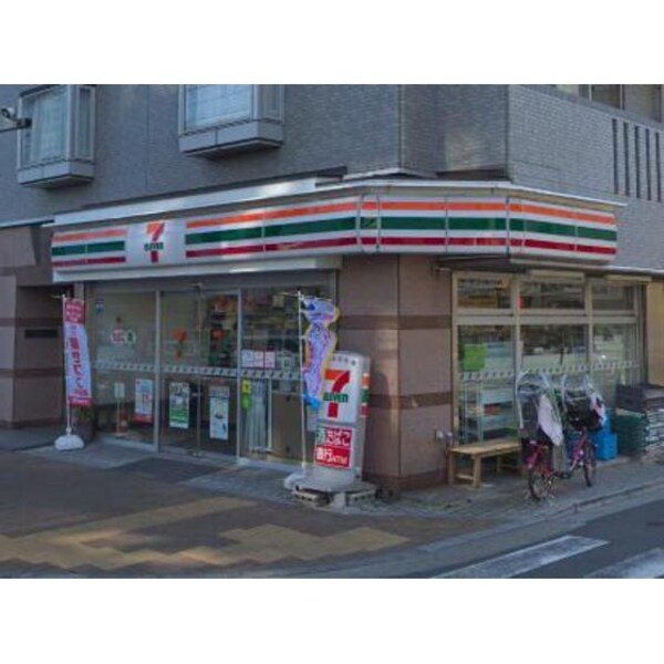 周辺環境(コンビニ「セブンイレブン墨田押上2丁目東店まで305ｍ」セブ)