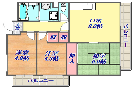 間取図