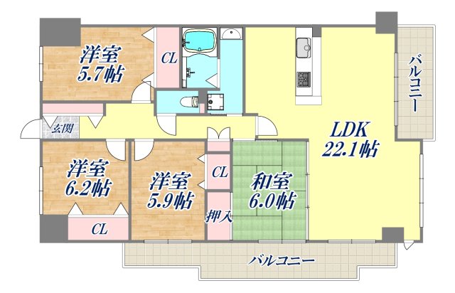 間取図