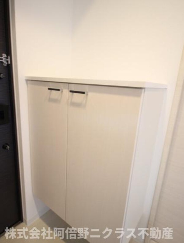 玄関(内装は別部屋の参考写真です。)