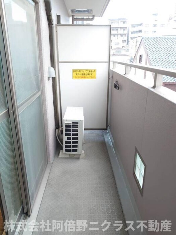 バルコニー(別のお部屋の参考写真です。)