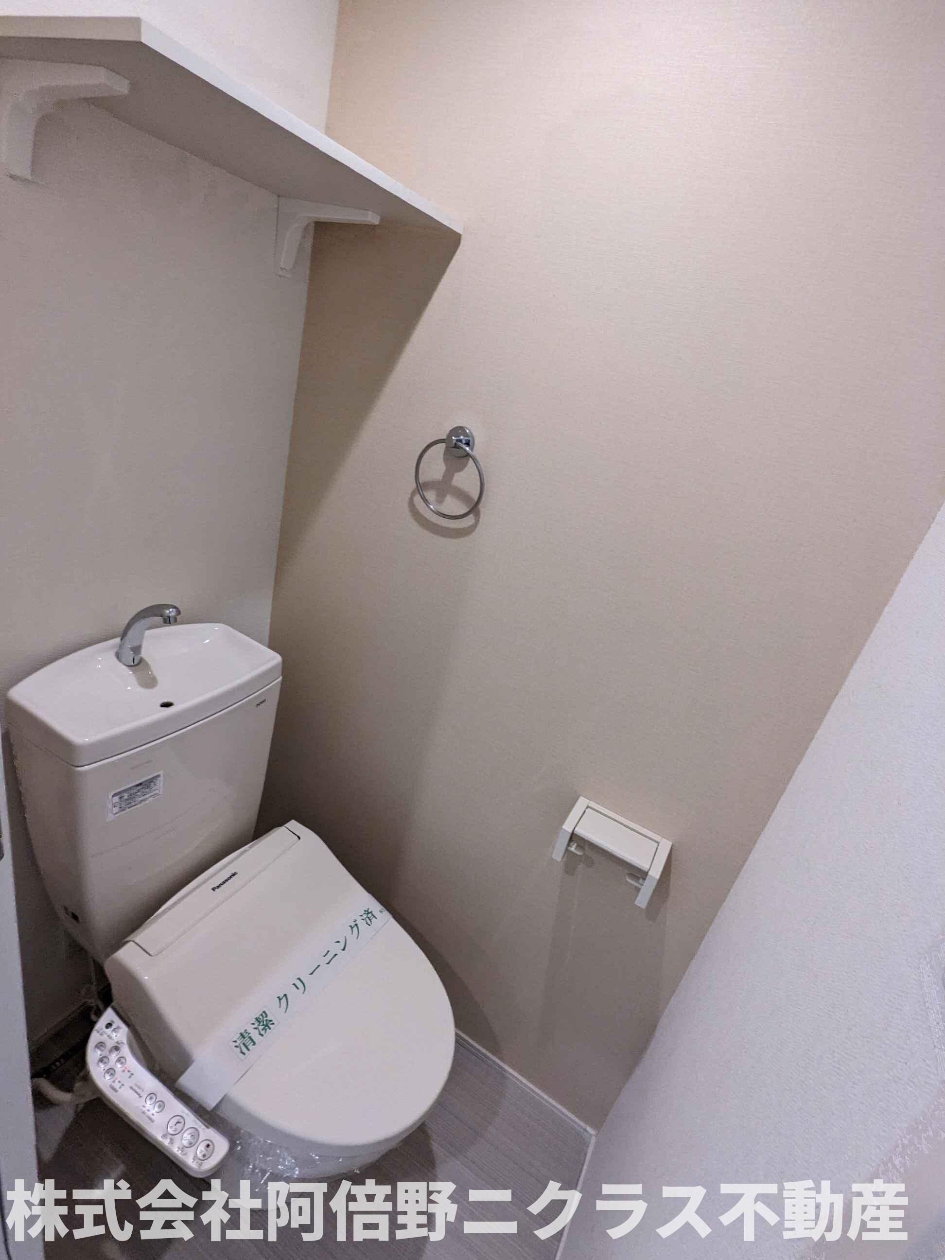 物件内観写真7　(ゆったりとした空間のトイレです)