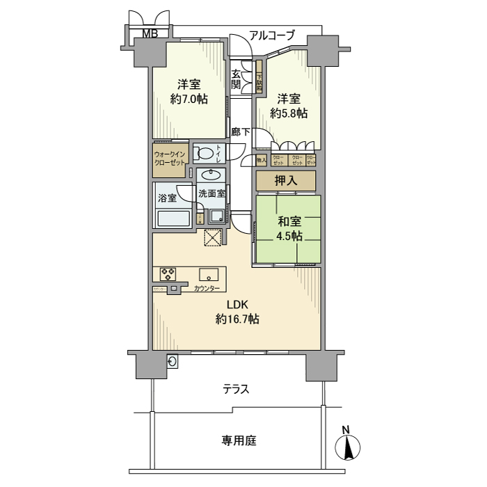 間取図