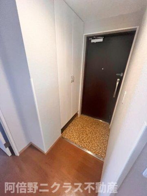 玄関(内装は別部屋の参考写真です。)