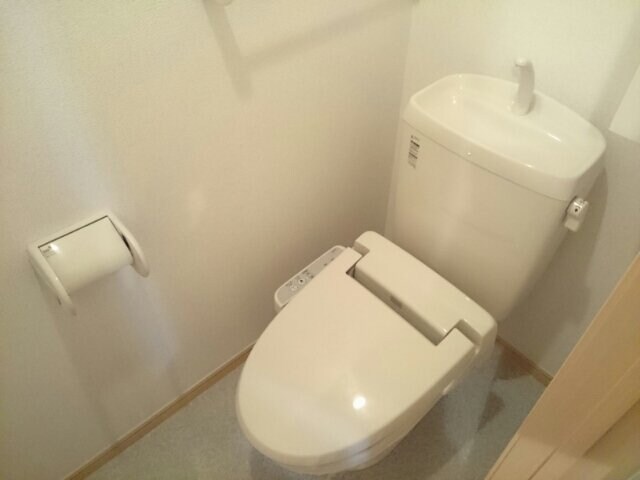 物件内観写真15　(落ち着いた色調のトイレです)
