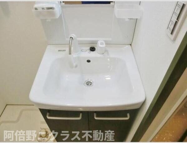 洗面・脱衣所(内装は別部屋の参考写真です。)