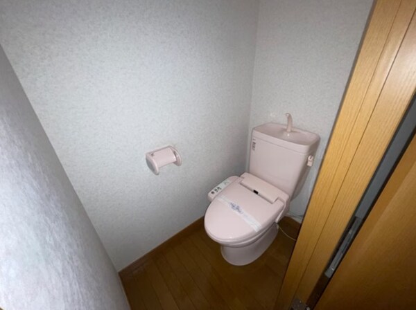 トイレ(内装は別部屋の参考写真です。)