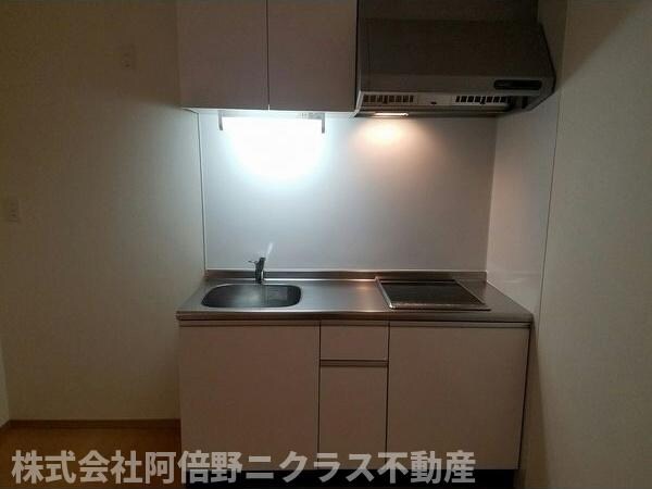 キッチン(内装は別部屋の参考写真です。)