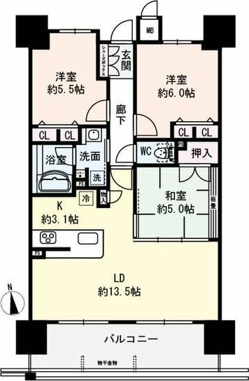 間取図