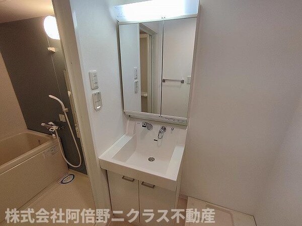洗面・脱衣所(内装は別部屋の参考写真です。)