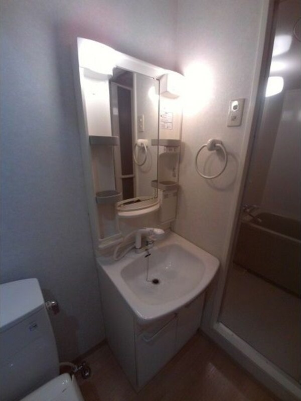 洗面・脱衣所(内装は別部屋の参考写真です。)