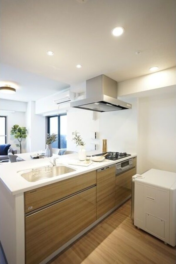 キッチン(家具は参考です。)