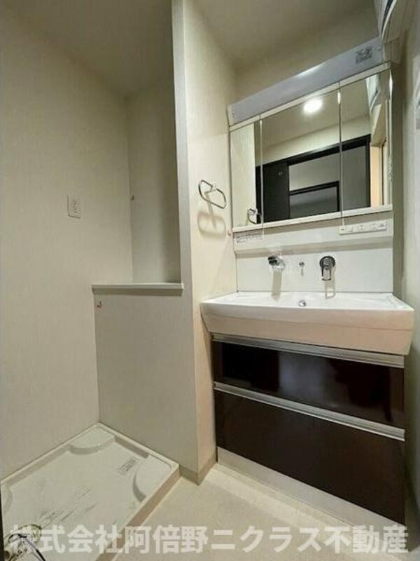 洗面・脱衣所(内装は別部屋の参考写真です。)