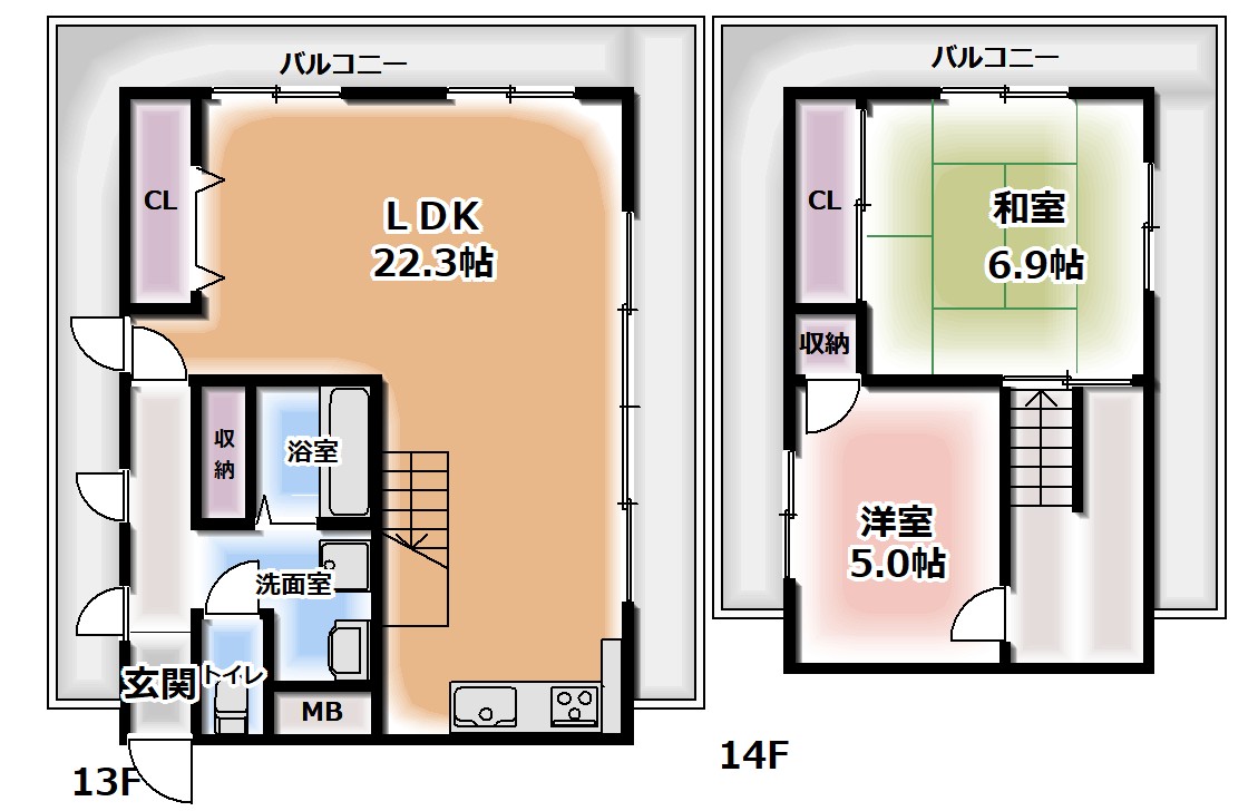 間取図