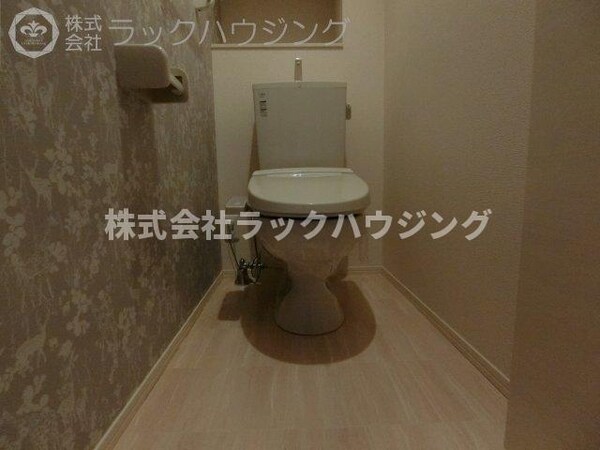 トイレ(【お部屋さがしはラックハウジングにお問合せ下さいませ♪】)