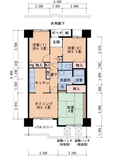 間取図