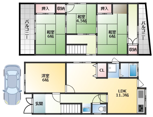 間取図