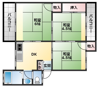 間取図