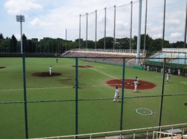 周辺環境(等々力緑地硬式野球場 619m)