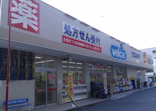 周辺環境(ウエルシア川崎平間店 538m)