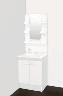 物件内観写真3　(独立洗面台、朝の身支度には欠かせません)