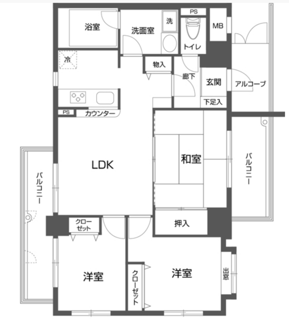 間取図