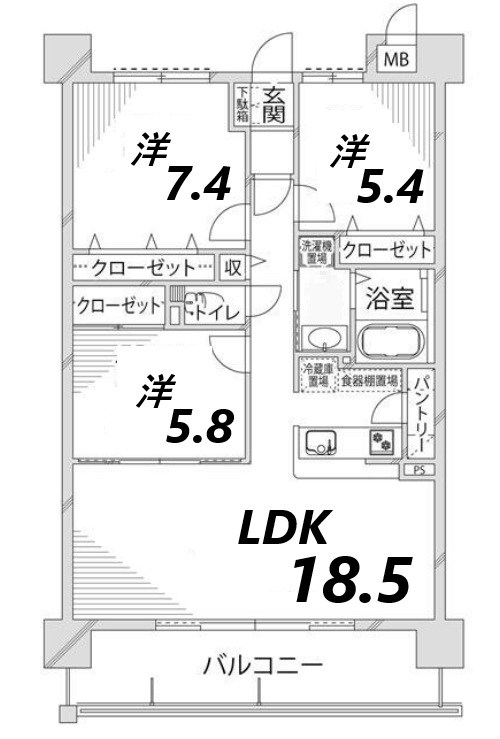 間取図