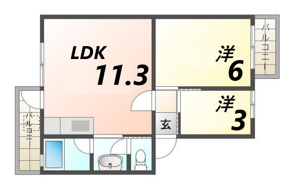 間取図