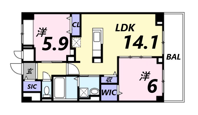 間取図