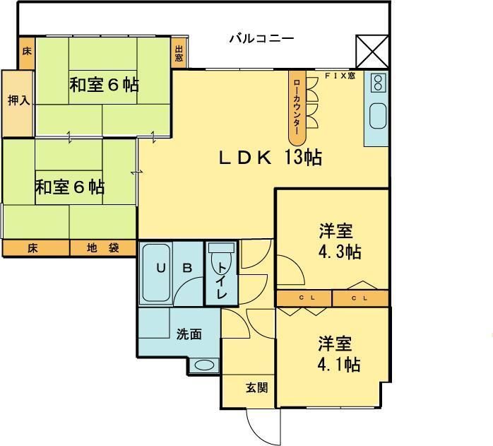 間取図