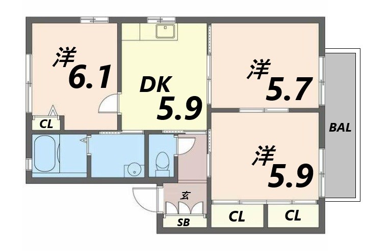 間取図
