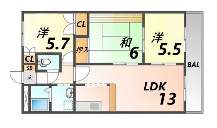 間取図