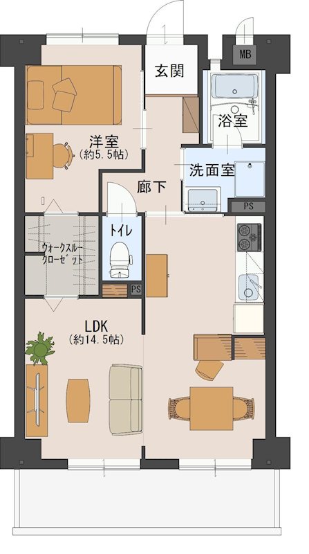 間取図