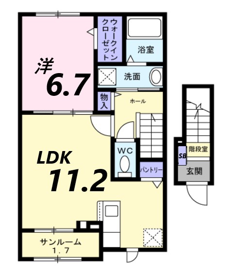 間取図