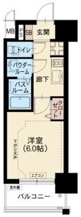 スプランディッド新大阪WESTの間取図