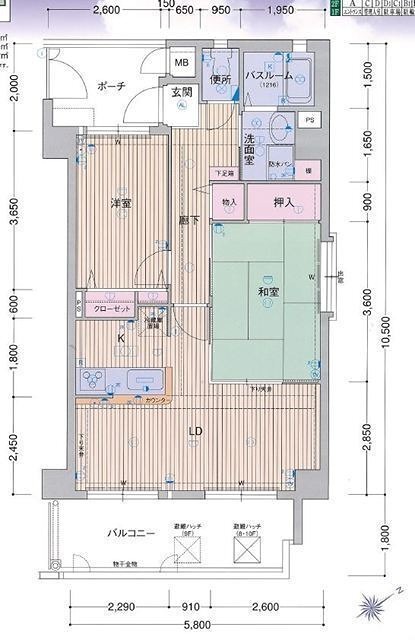 間取図