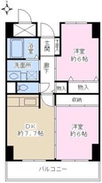 ラフィネ淀川の間取図