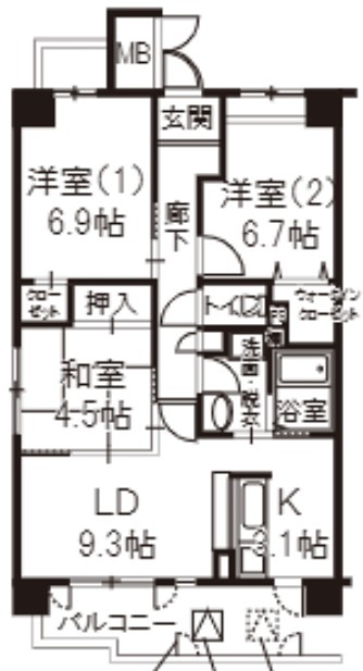 間取図