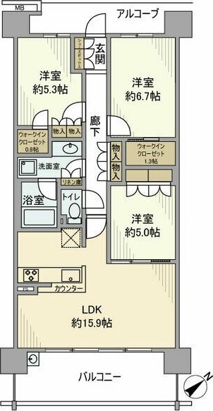 間取図