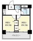 木川東エクセルハイツの間取図