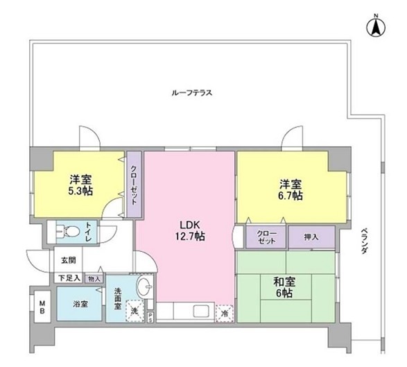 間取図
